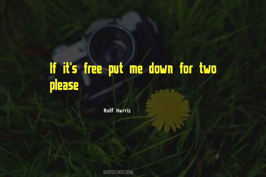 Rolf Harris Quotes #278108