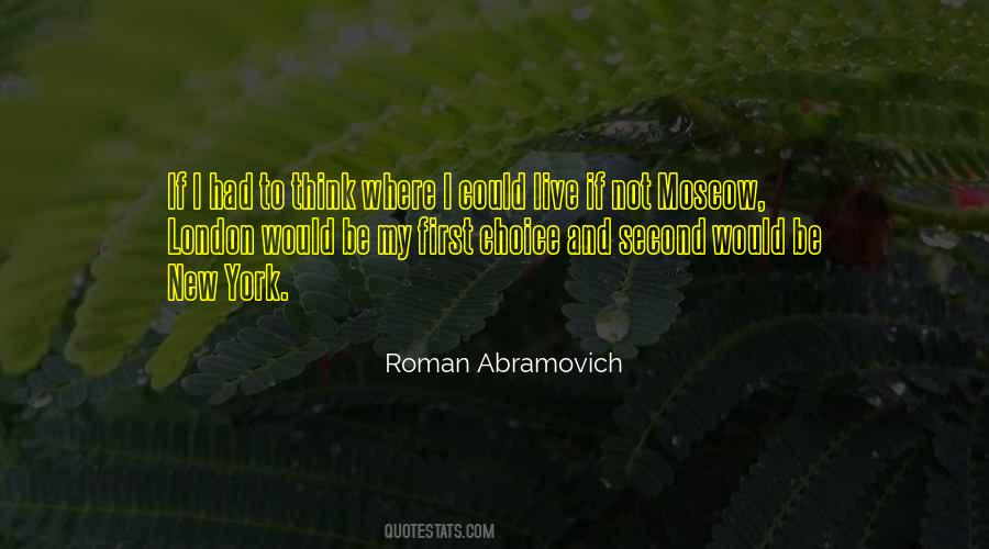 Roman Abramovich Quotes #179877