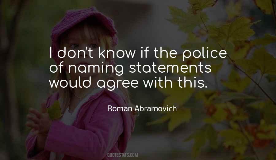 Roman Abramovich Quotes #96460