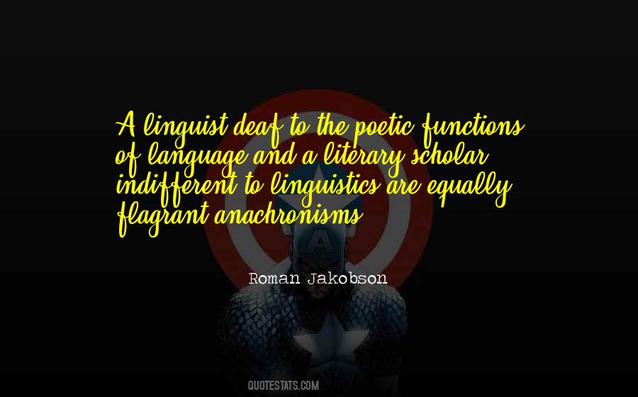 Roman Jakobson Quotes #393017