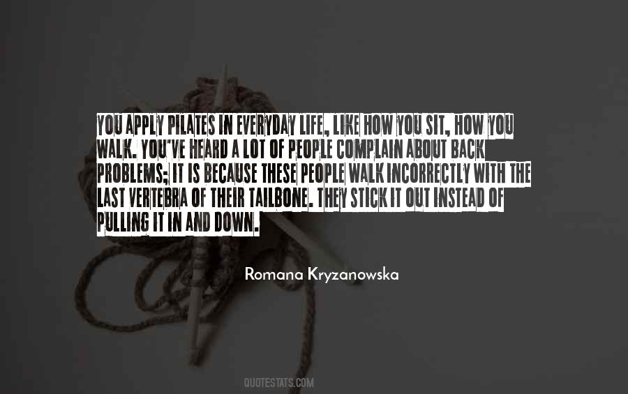 Romana Kryzanowska Quotes #861350