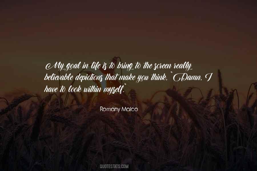 Romany Malco Quotes #1406414