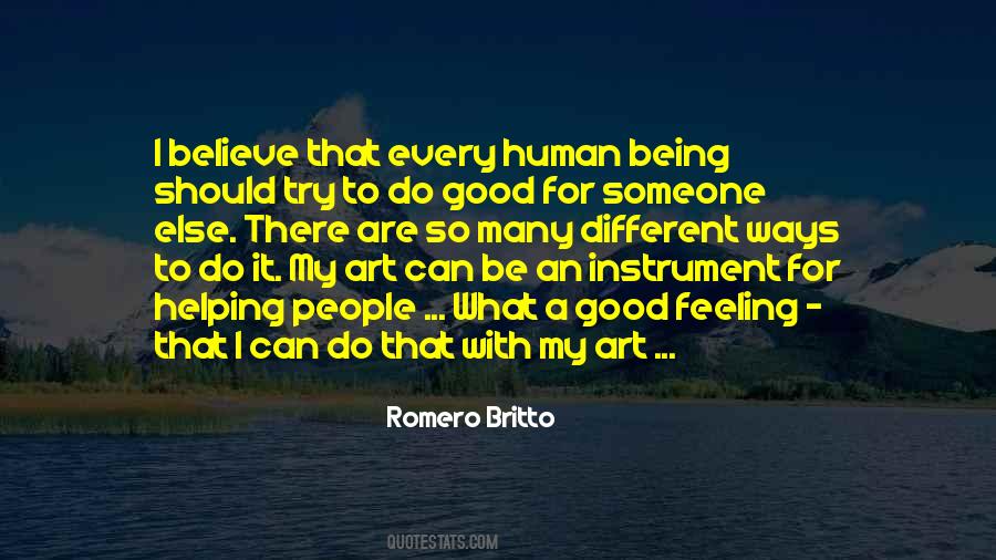 Romero Britto Quotes #241204