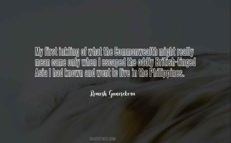 Romesh Gunesekera Quotes #501184 Romesh Gunesekera Quotes #501184