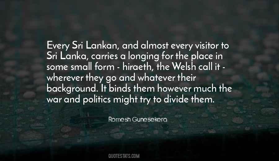 Romesh Gunesekera Quotes #959646