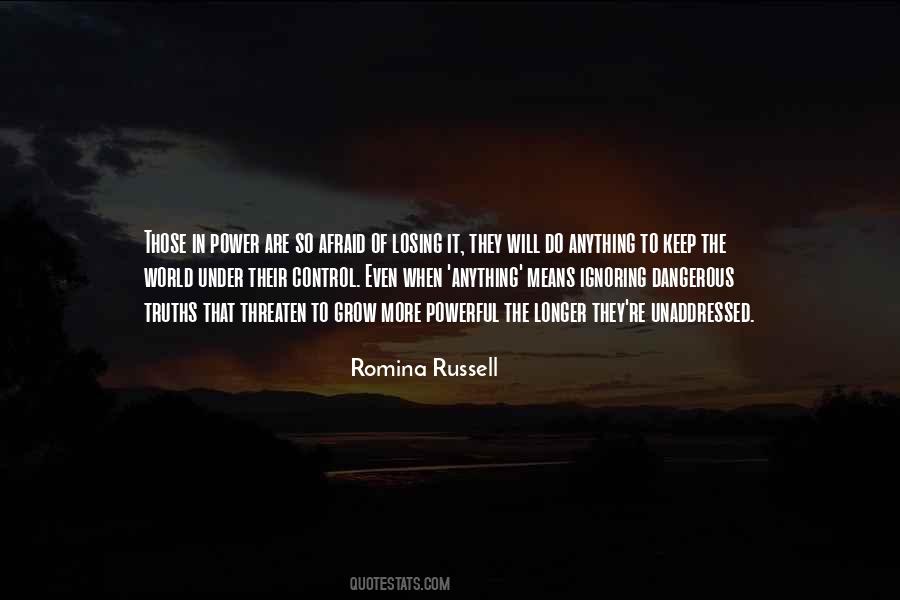 Romina Russell Quotes #475135