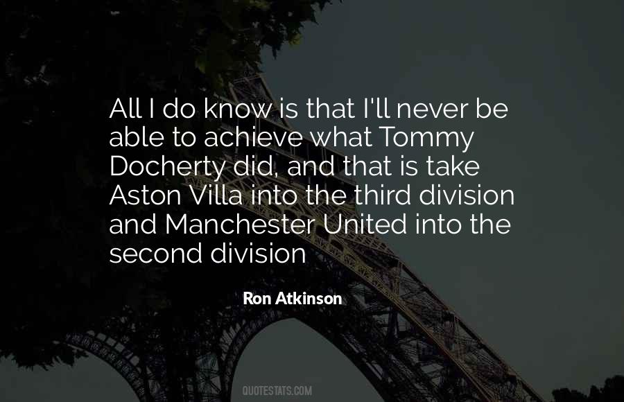 Ron Atkinson Quotes #733643