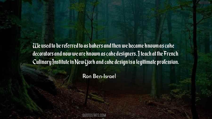 Ron Ben-Israel Quotes #890815