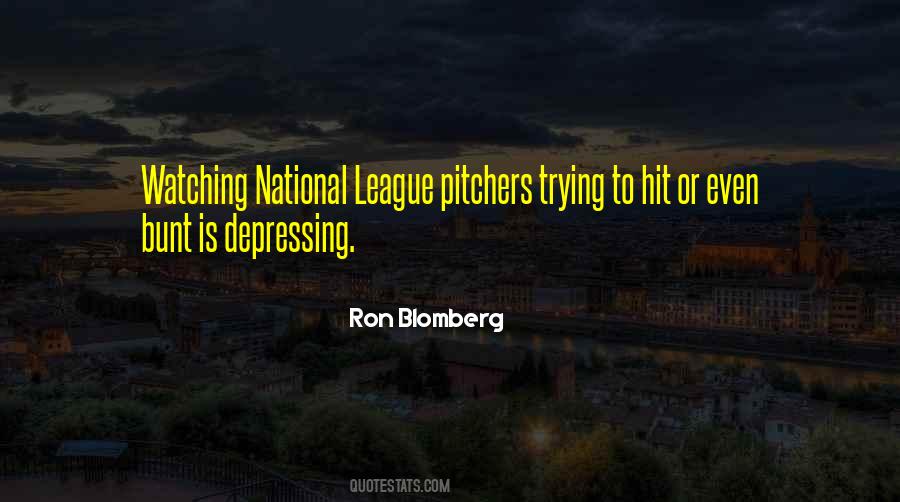 Ron Blomberg Quotes #1121871 Ron Blomberg Quotes #1121871