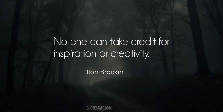 Ron Brackin Quotes #1777363