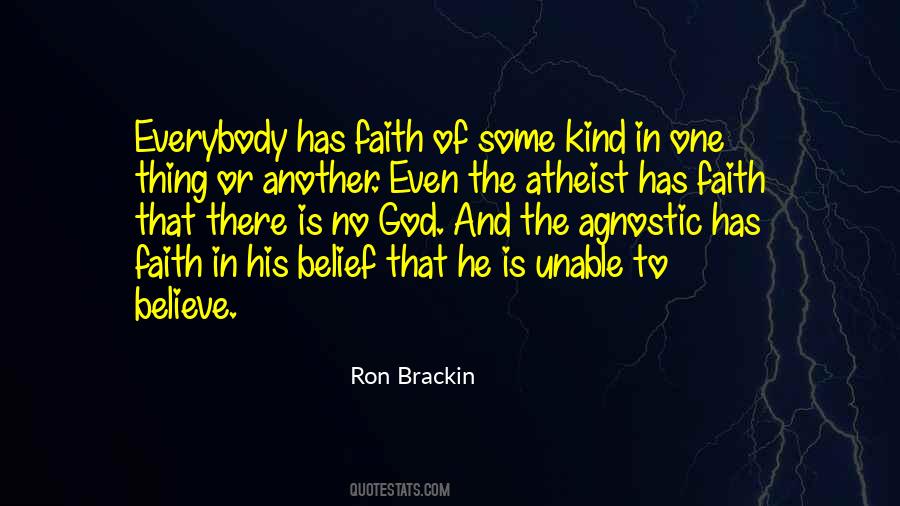 Ron Brackin Quotes #254756