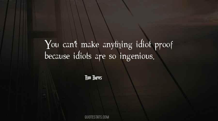 Ron Burns Quotes #1316959