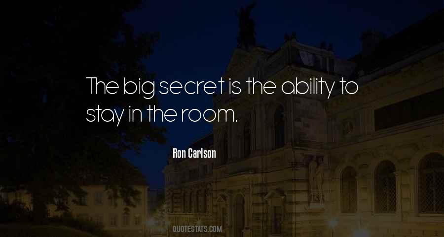 Ron Carlson Quotes #213030