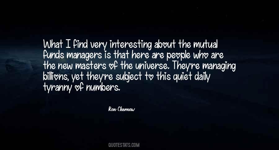 Ron Chernow Quotes #1343793