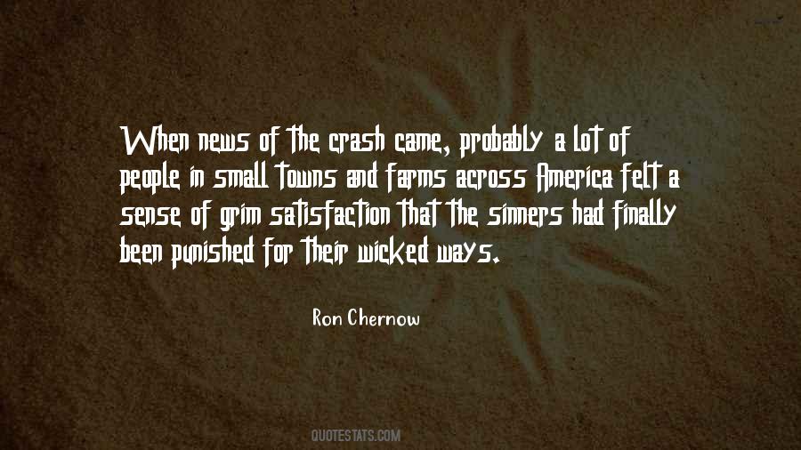 Ron Chernow Quotes #1718291