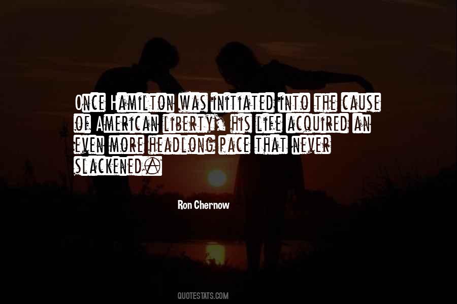 Ron Chernow Quotes #752603