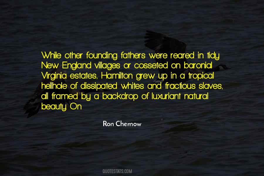 Ron Chernow Quotes #861394