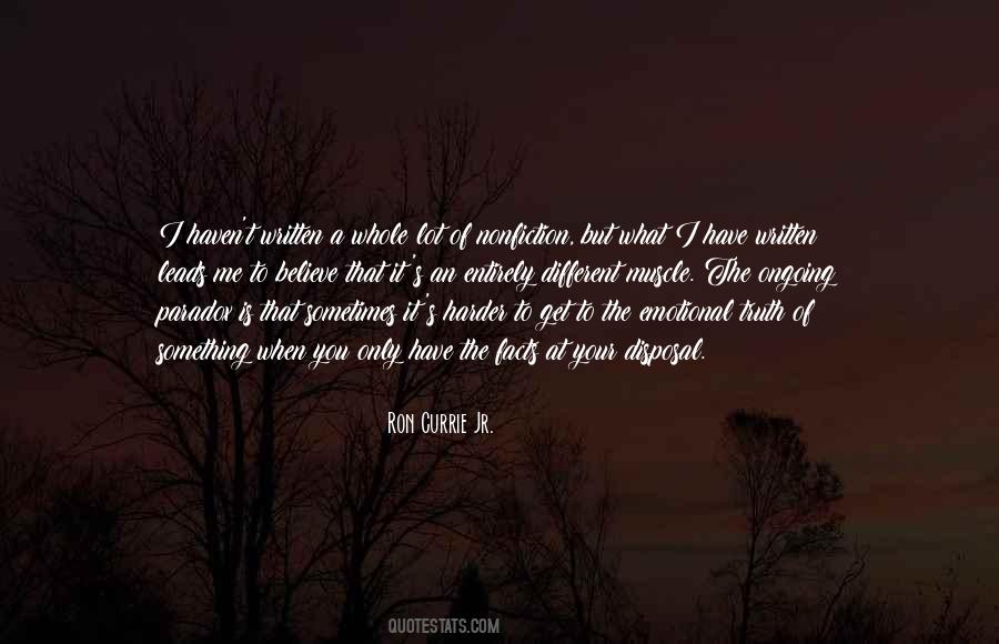 Ron Currie Jr. Quotes #1233944