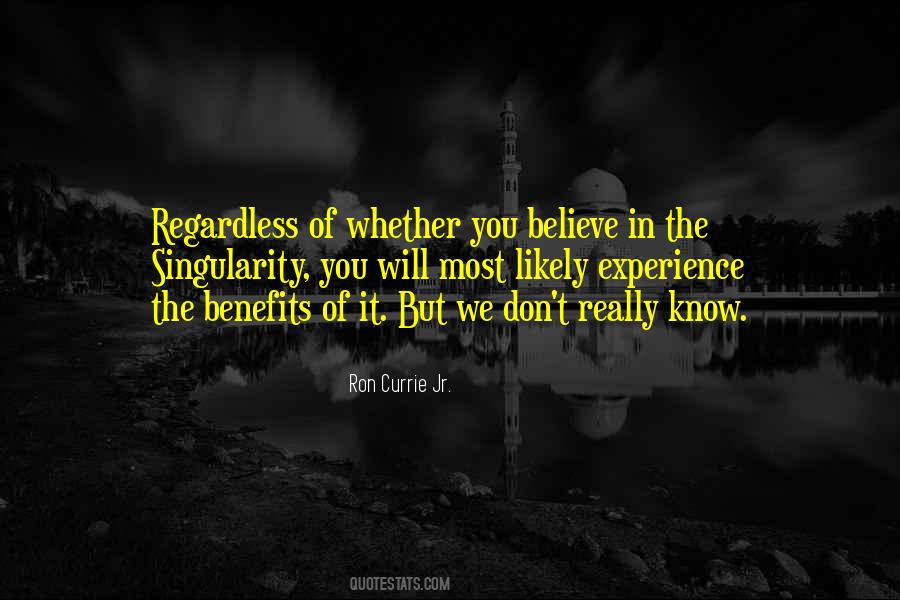 Ron Currie Jr. Quotes #1498653