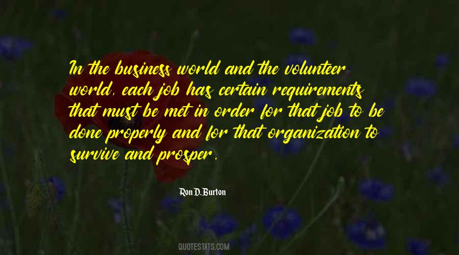 Ron D. Burton Quotes #1821532