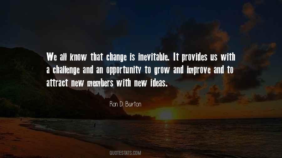 Ron D. Burton Quotes #364329