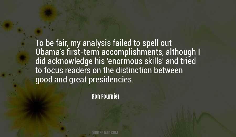 Ron Fournier Quotes #1691608