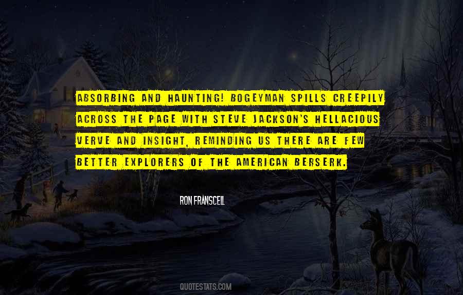 Ron Franscell Quotes #808559