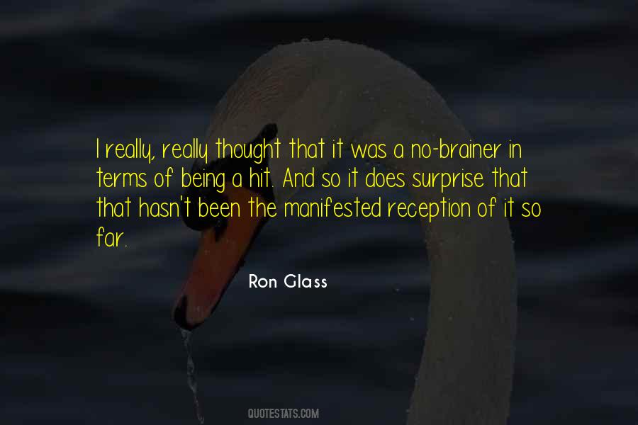 Ron Glass Quotes #877207