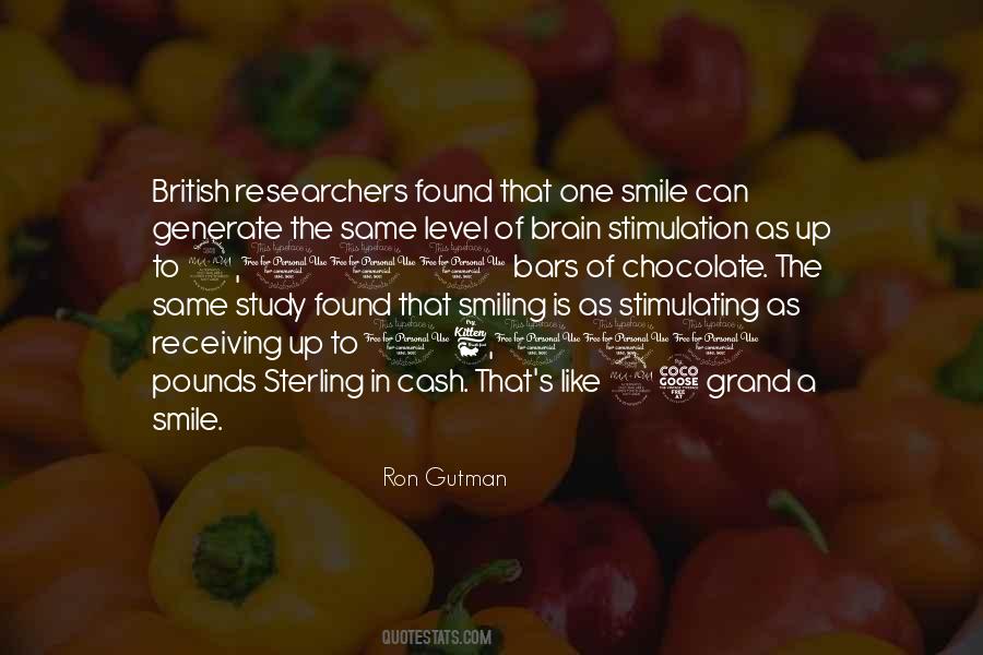 Ron Gutman Quotes #713150