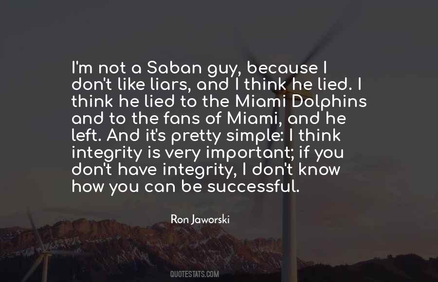 Ron Jaworski Quotes #1702100