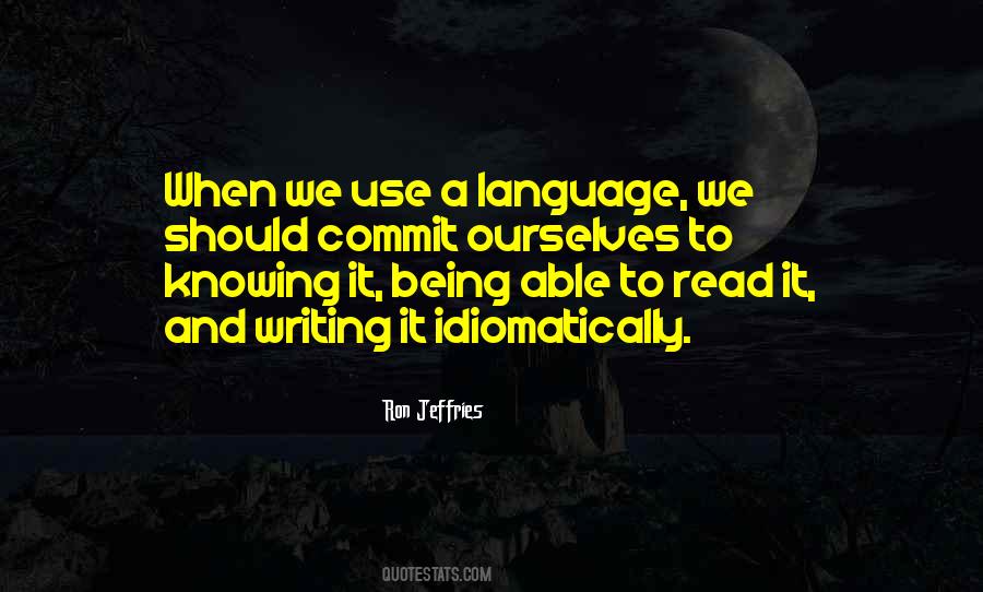 Ron Jeffries Quotes #696754