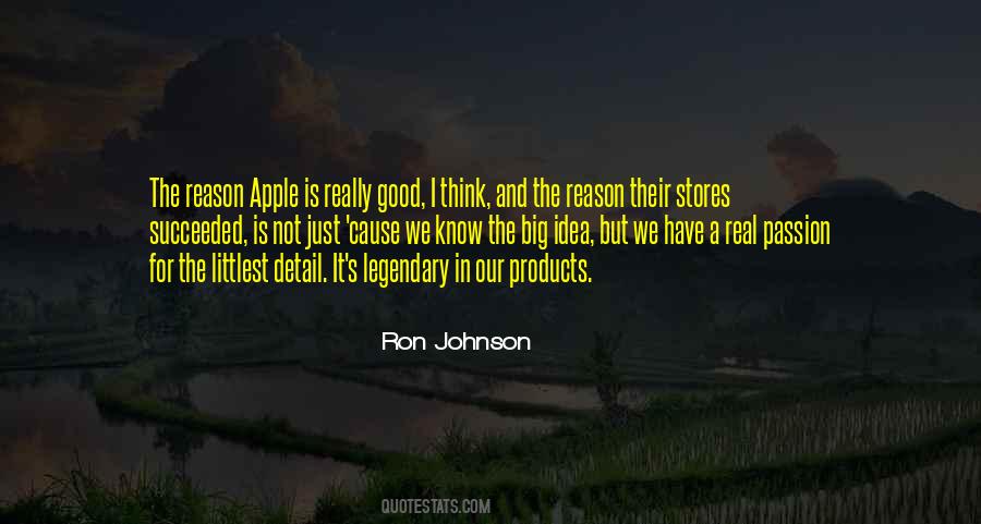 Ron Johnson Quotes #416199