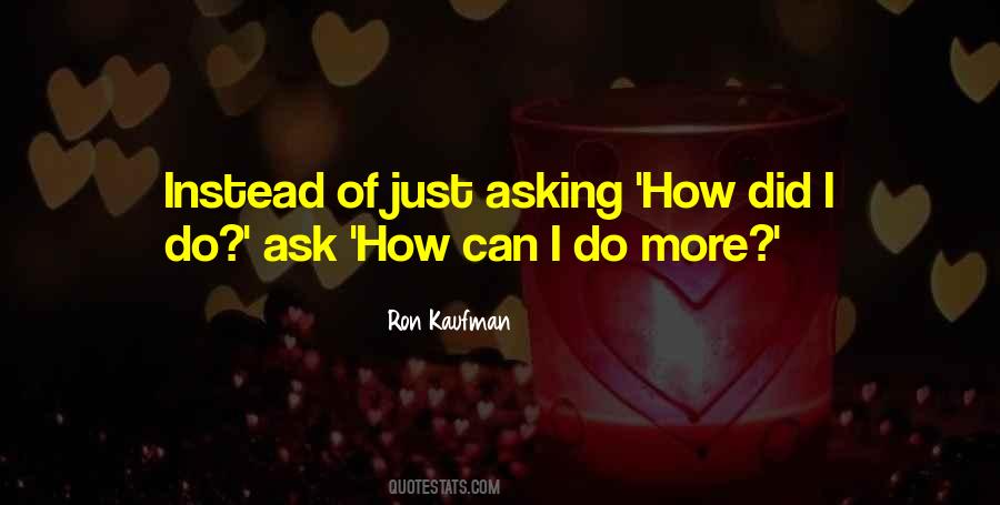 Ron Kaufman Quotes #1125727