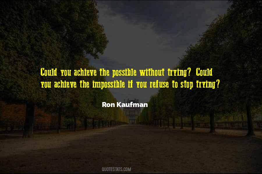 Ron Kaufman Quotes #1678727