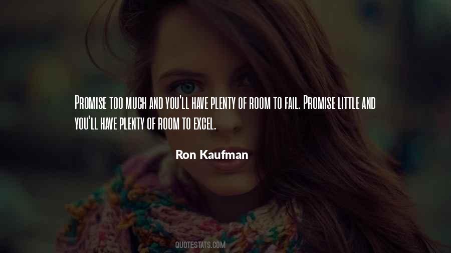 Ron Kaufman Quotes #510396