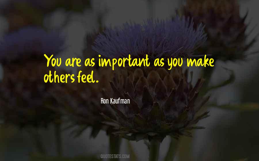 Ron Kaufman Quotes #616849