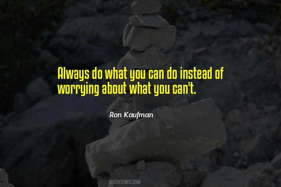 Ron Kaufman Quotes #969537