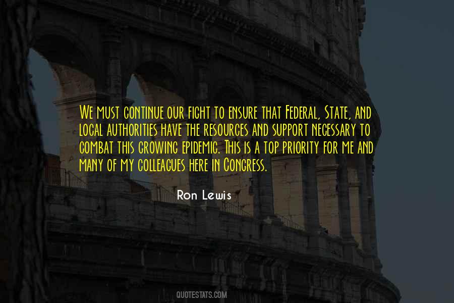 Ron Lewis Quotes #372818