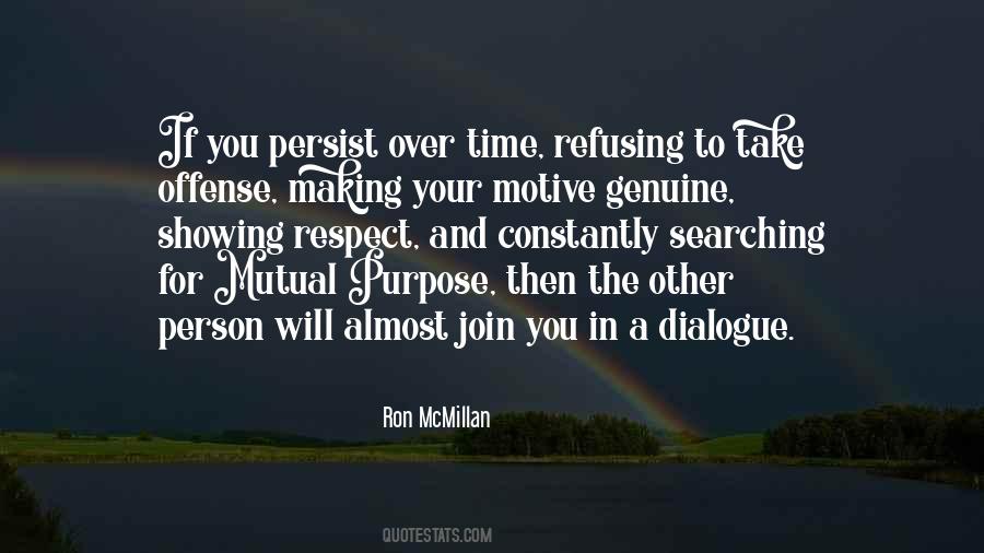 Ron McMillan Quotes #311061