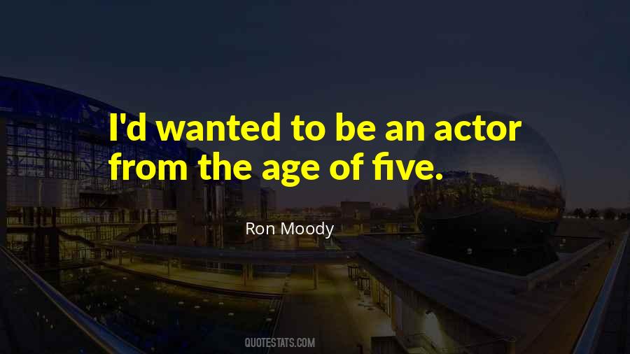 Ron Moody Quotes #1473829
