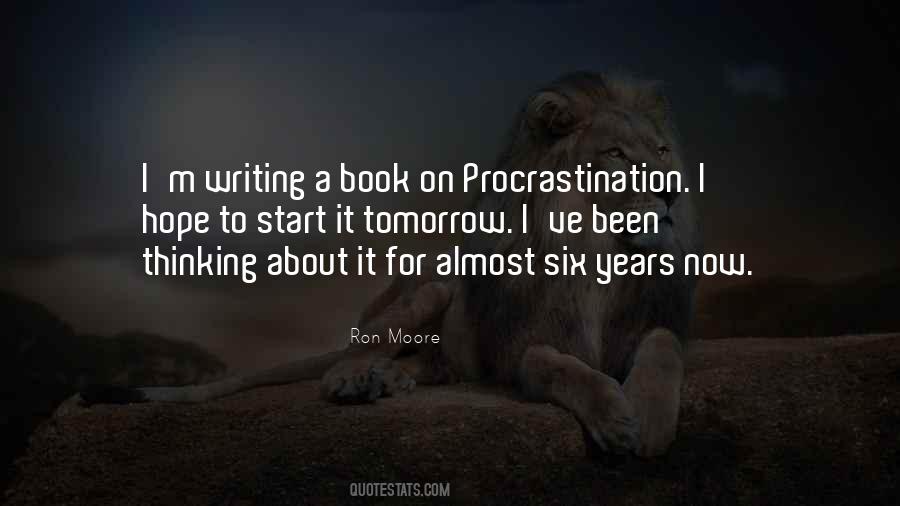 Ron Moore Quotes #895223 Ron Moore Quotes #895223