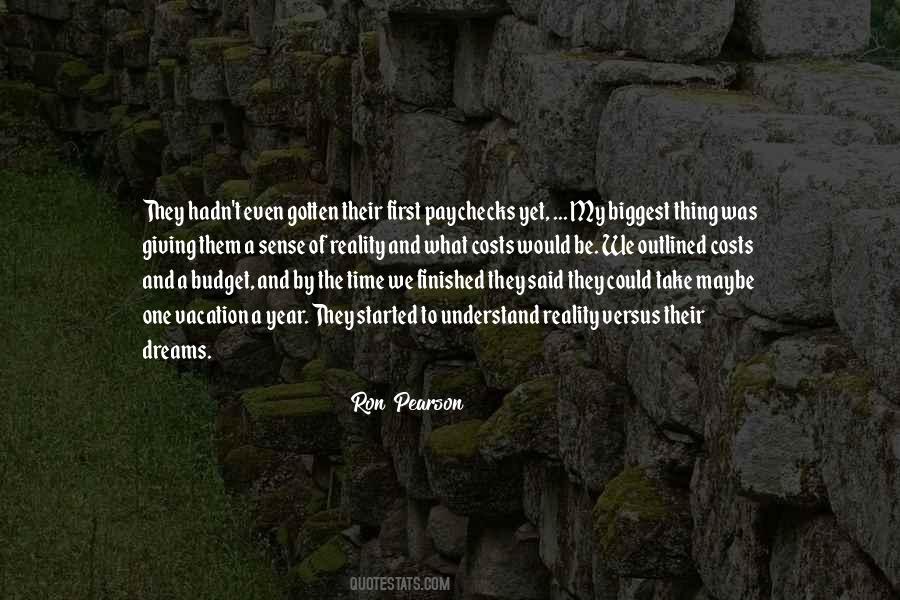 Ron Pearson Quotes #153348