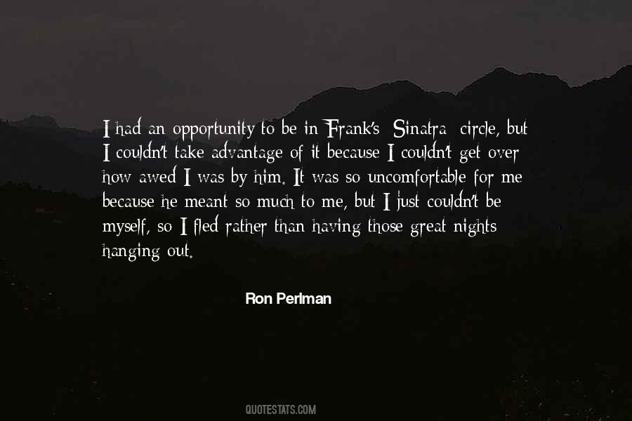 Ron Perlman Quotes #437037