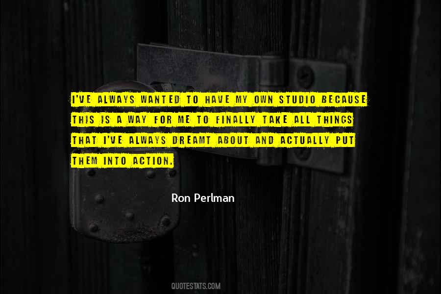 Ron Perlman Quotes #443016