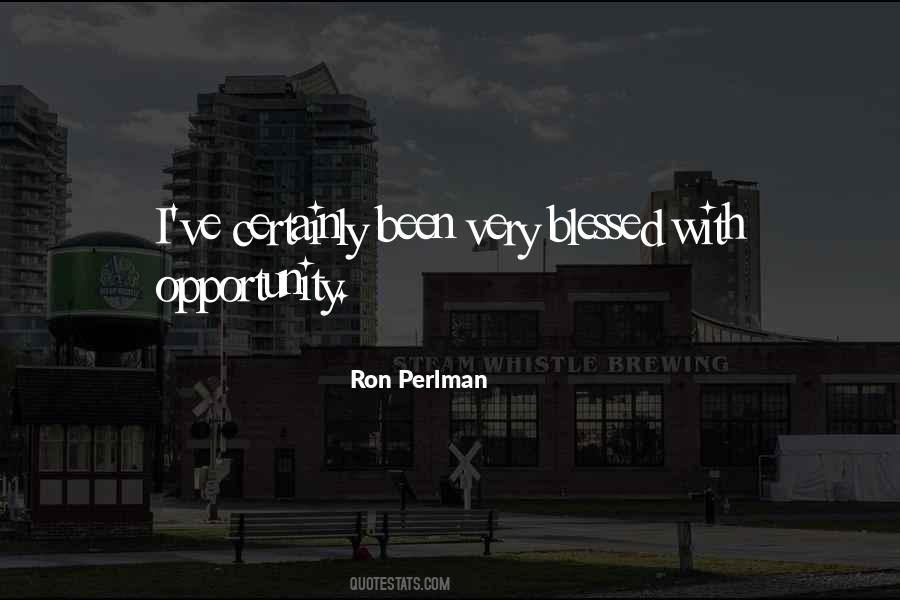 Ron Perlman Quotes #508281