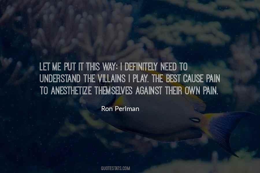 Ron Perlman Quotes #873995