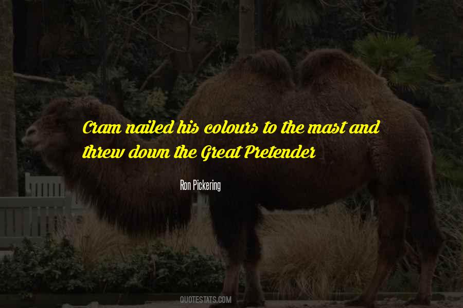 Ron Pickering Quotes #880541