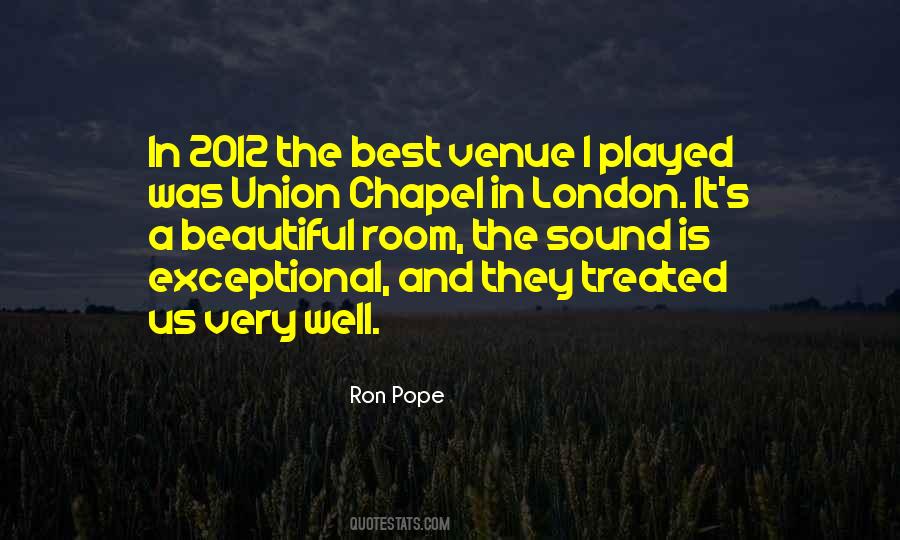 Ron Pope Quotes #1598209