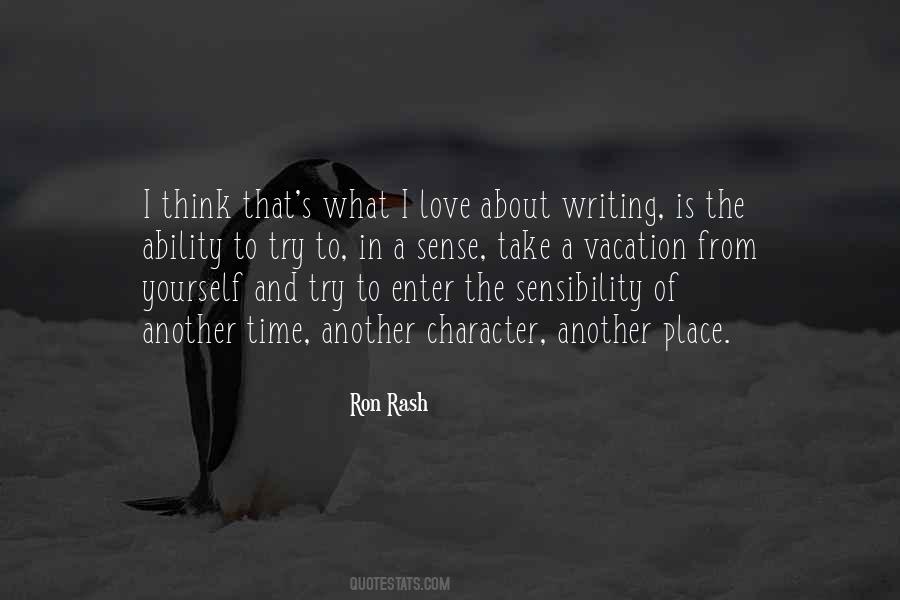 Ron Rash Quotes #1563899