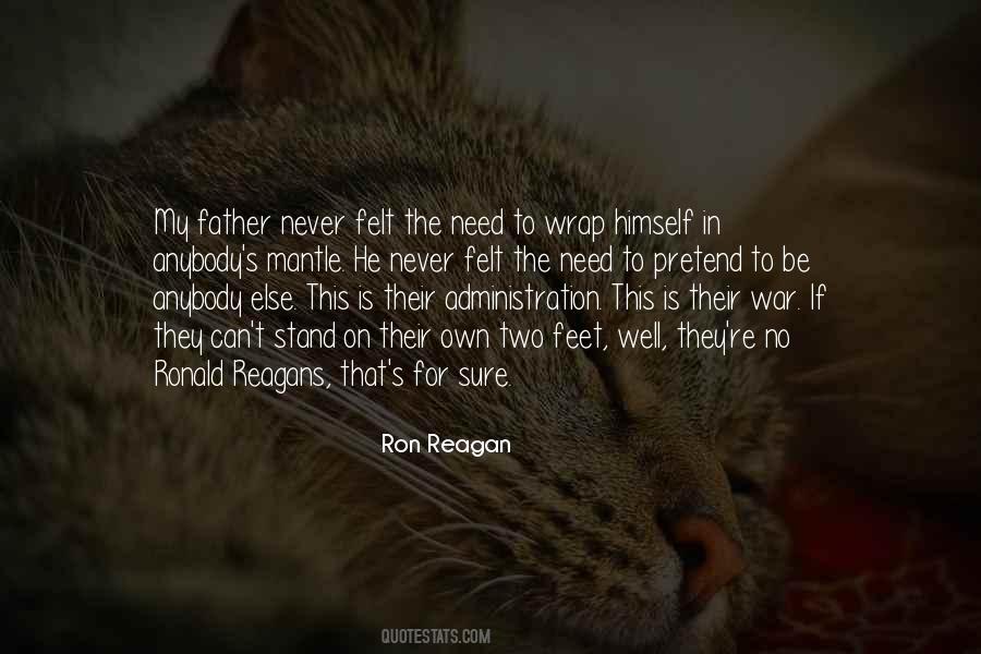 Ron Reagan Quotes #1273722